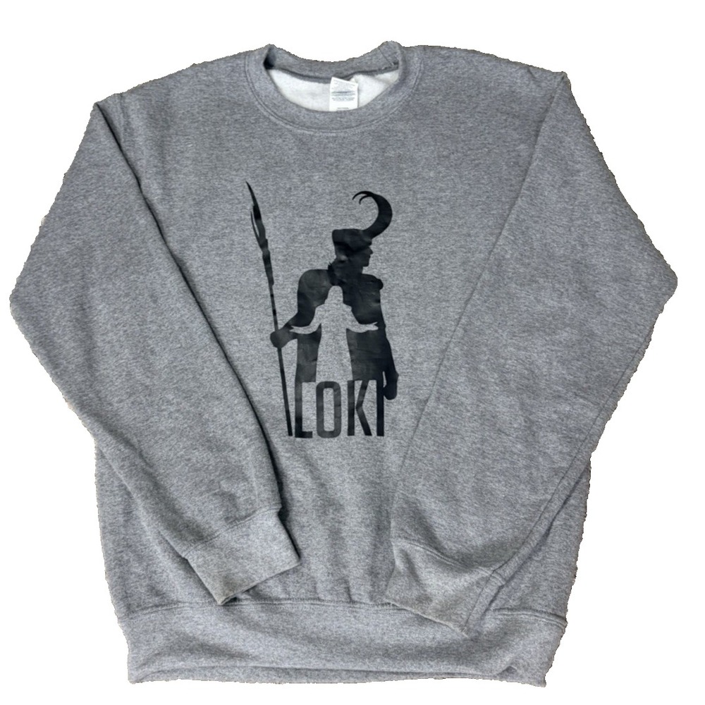 Loki Men Women Unisex  Sweatshirt  GREY